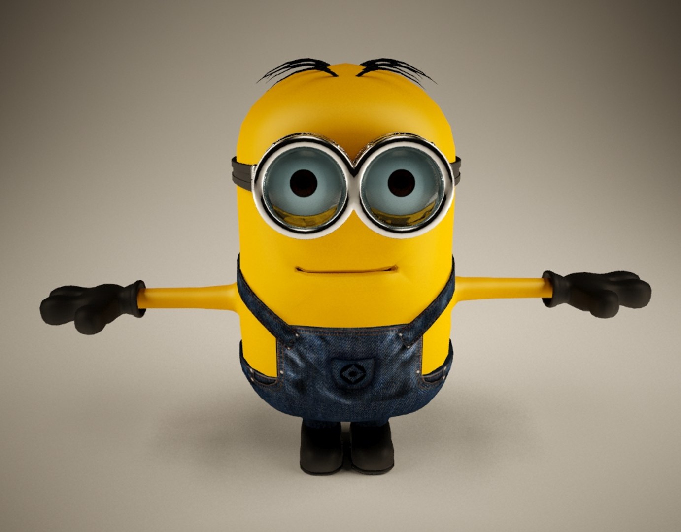 Max Rigged Character Minion