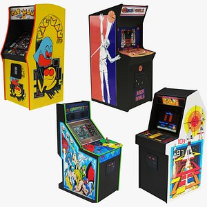 4 retro arcade machine model