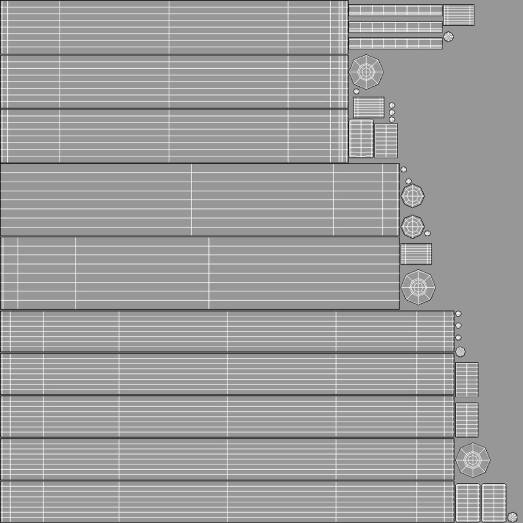 Metal Star Railings 3D Model - TurboSquid 2214185