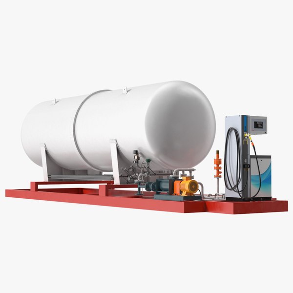 3D LNG Mobile Refueling Station