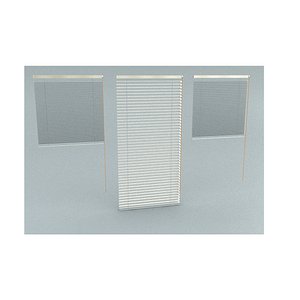 3D laos Aluminium Blinds model