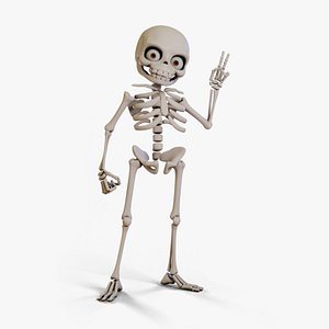 3D Skeleton toon