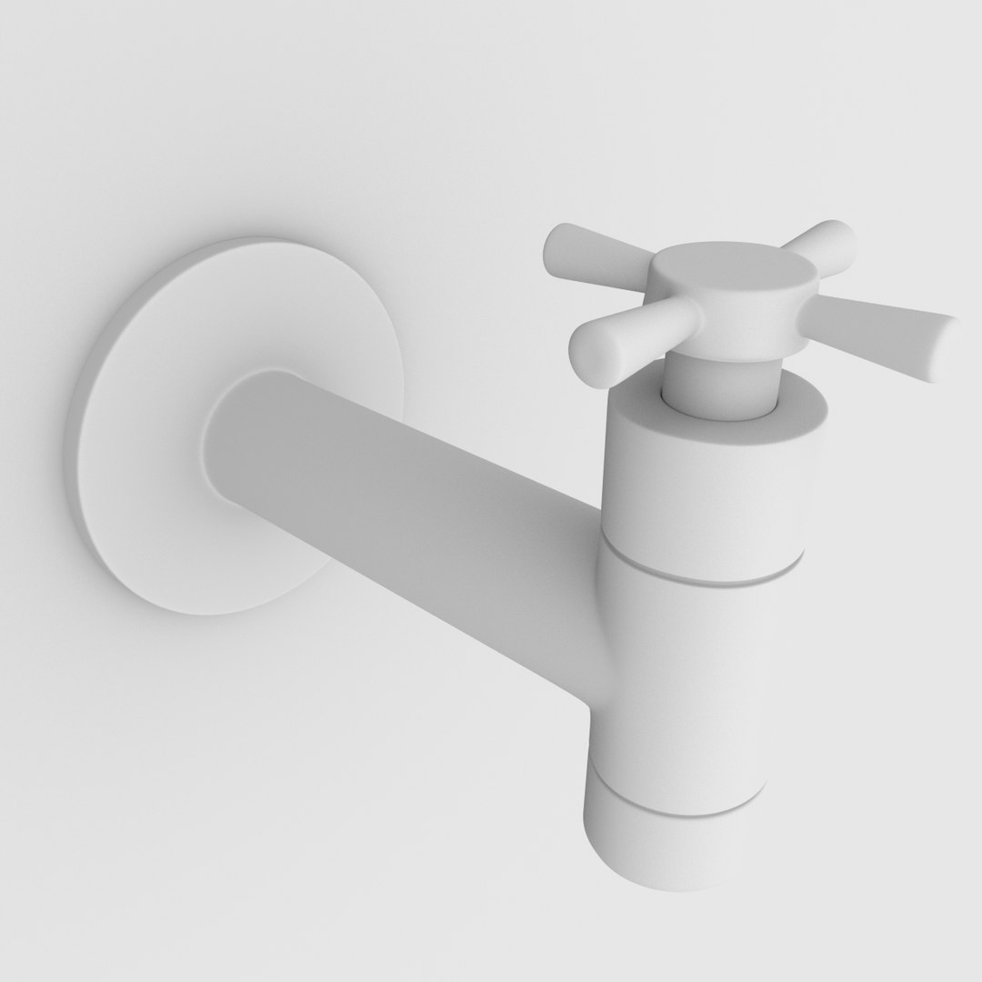 3d Water Tap Model