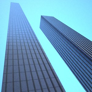 3d model skyscraper sky scraper