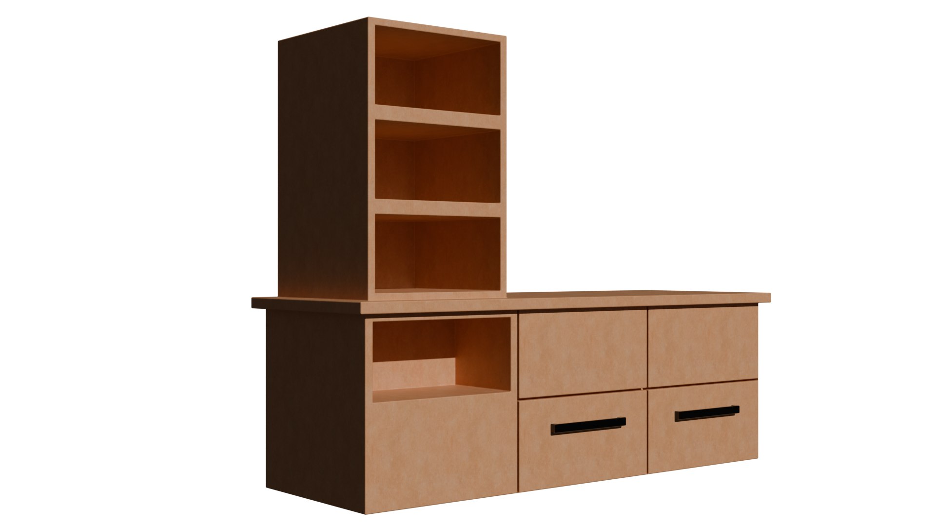 TV Cabinet 3D - TurboSquid 2212577