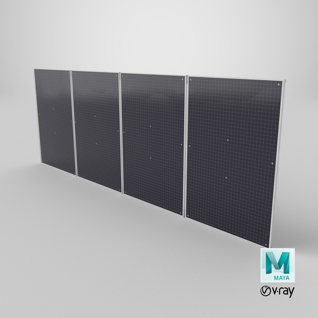 Black Solar Panel model https://p.turbosquid.com/ts-thumb/lJ/opaEzu/Pd/stemcell_maya_vray_render/png/1748941929/1920x1080/fit_q87/63f03cb8028e8adcc10e40468ac67d08b5dec623/stemcell_maya_vray_render.jpg