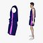 Fitness cloth Marvelous Designer or Clo3D ZPRJ