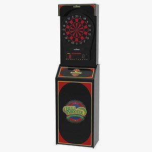 electronic dartboard machine 3d model