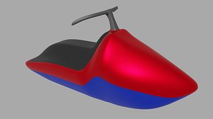 JET Ski OBJ 3D