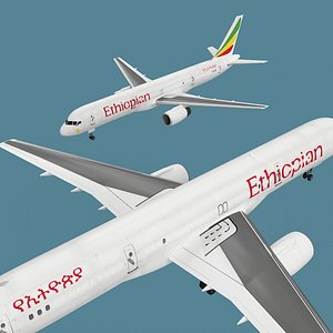 Ethiopian Airlines Boeing 757 Aircraft