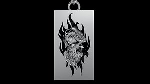 Skull key holder