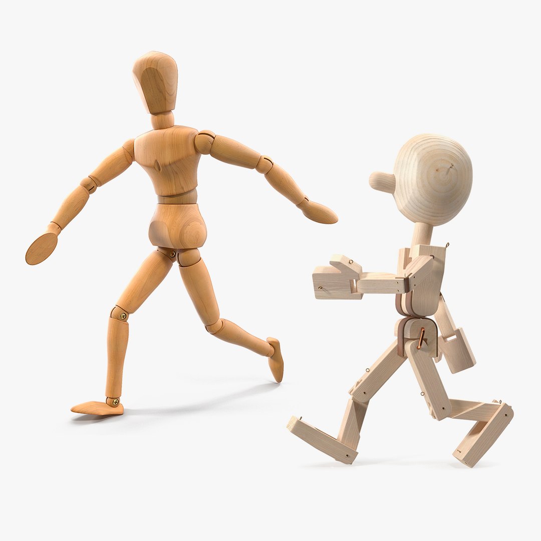 Art Mannequins Collection 3D model preview