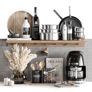 3D kitchen accessories 076 model