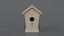 3D bird house model