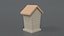 3D bird house model