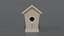 3D bird house model