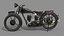 Vintage motorcycle cafe racer Ariel 550 SV 1928