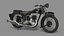 Vintage motorcycle cafe racer Ariel 550 SV 1928