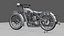 Vintage motorcycle cafe racer Ariel 550 SV 1928