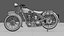 Vintage motorcycle cafe racer Ariel 550 SV 1928