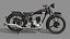 Vintage motorcycle cafe racer Ariel 550 SV 1928