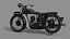 Vintage motorcycle cafe racer Ariel 550 SV 1928