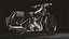 Vintage motorcycle cafe racer Ariel 550 SV 1928