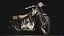Vintage motorcycle cafe racer Ariel 550 SV 1928