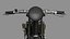 Vintage motorcycle cafe racer Ariel 550 SV 1928