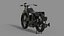 Vintage motorcycle cafe racer Ariel 550 SV 1928