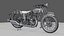Vintage motorcycle cafe racer Ariel 550 SV 1928