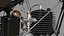 Vintage motorcycle cafe racer Ariel 550 SV 1928