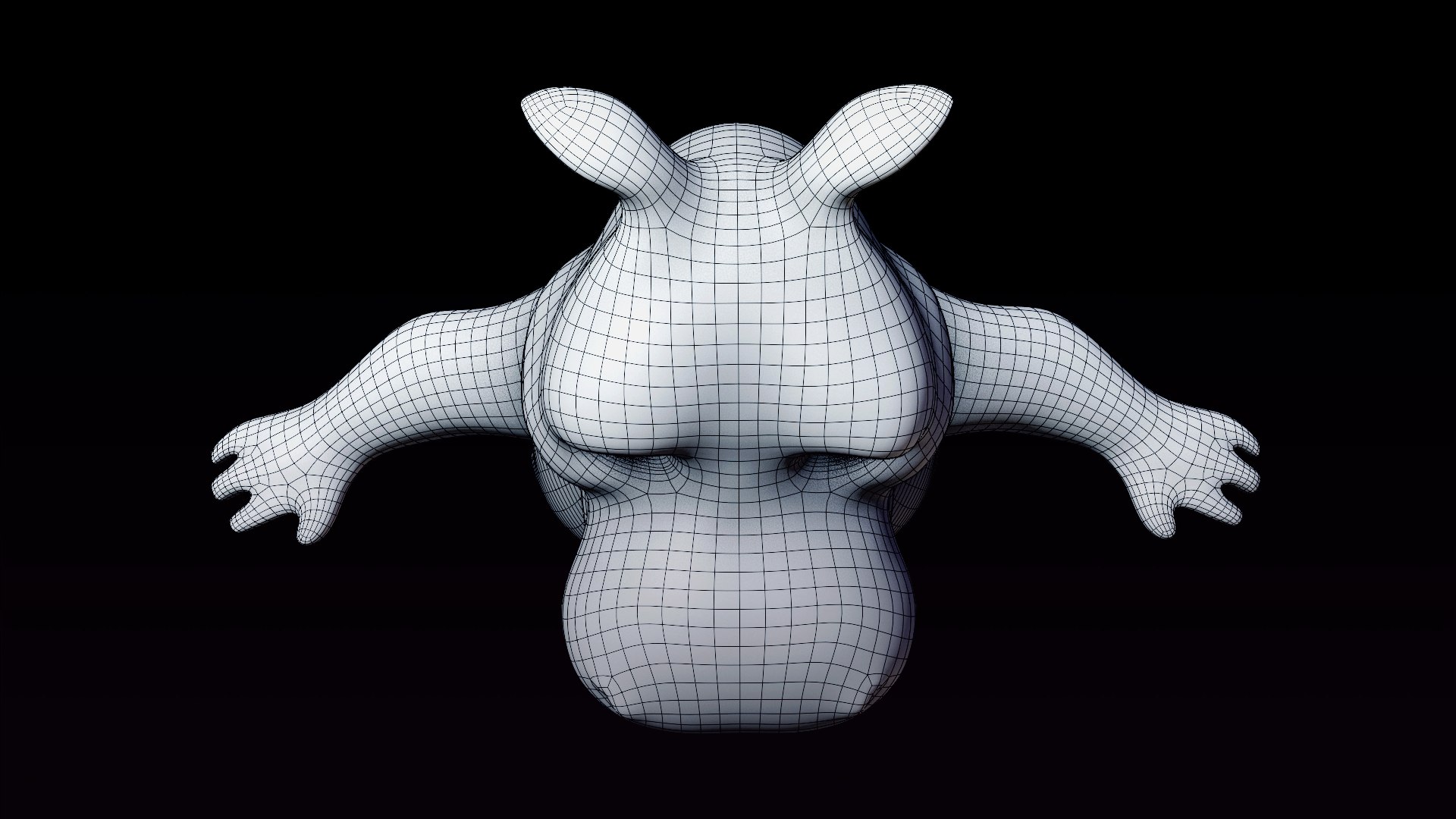 Hippo - Rigged Cartoon Character For Blender Low-poly 3D Model ...