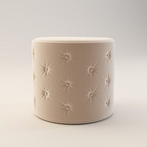quilted pouf model