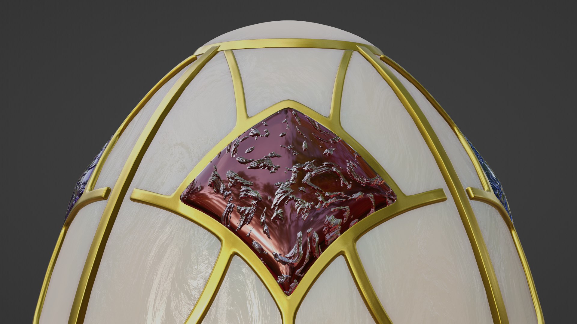 Faberge Egg 3D https://p.turbosquid.com/ts-thumb/lK/2YfSMc/39/fabergegg3/png/1657361058/1920x1080/fit_q87/115685a67b362b5cb49752ba5bd3d3c90883c2d2/fabergegg3.jpg
