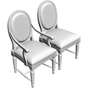 armchair chair 3d model