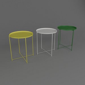 ikea gladom table 3d max