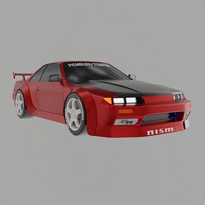silvia s13 3D model