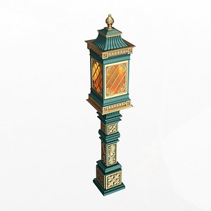 3D Classic Street Light 0203 model