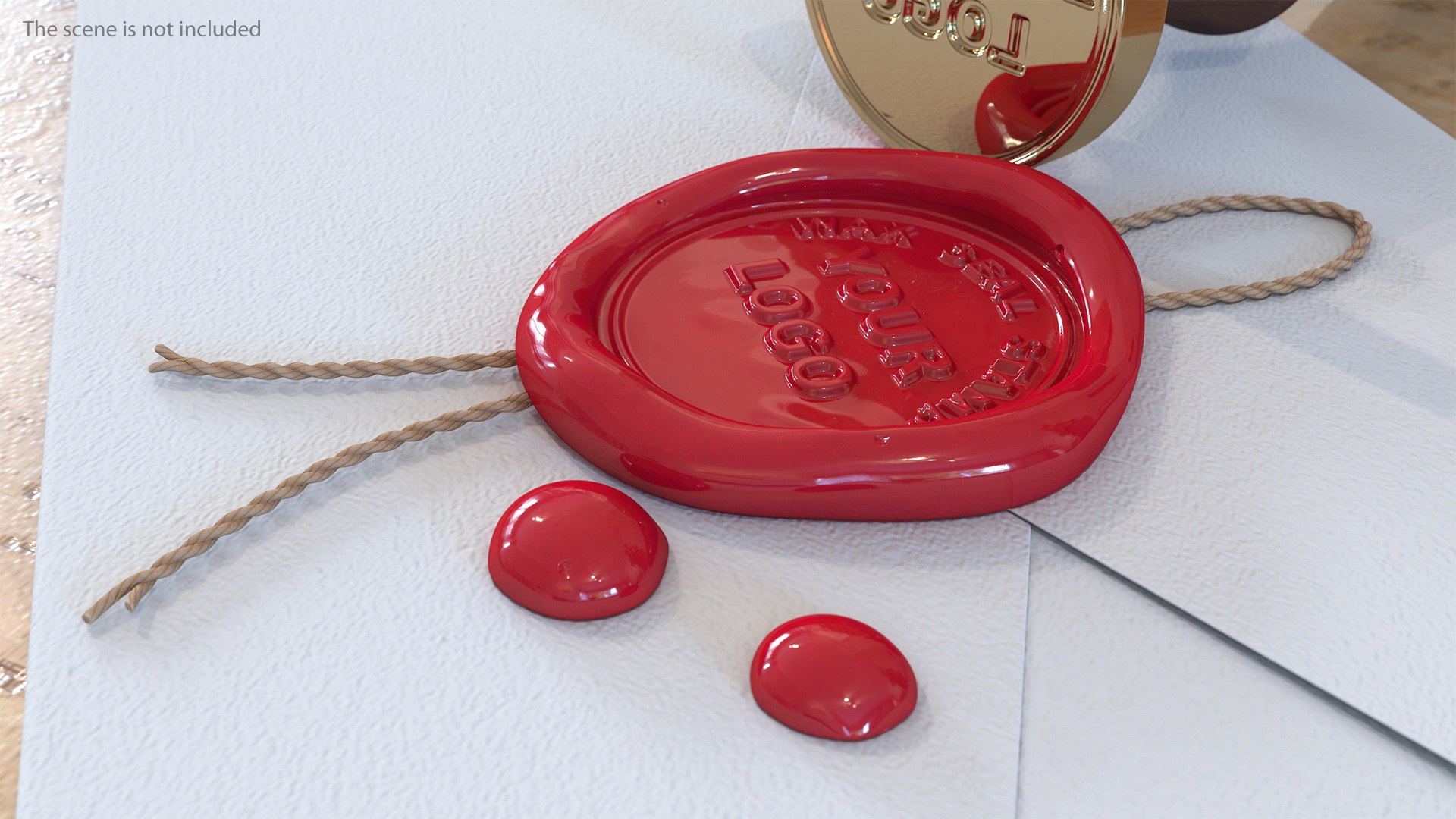 3D Stamp Wax - TurboSquid 1605576
