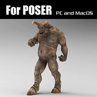 Minotaur for Poser