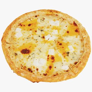 Pizza with mozarella cheese
