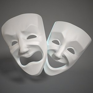 3d theatre face model