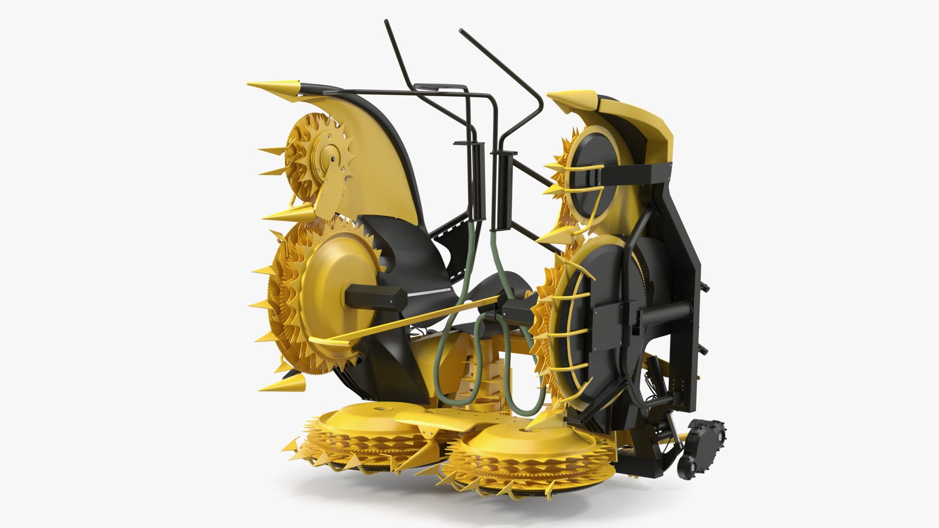 New Holland 750BFI Forage Harvester Heads Folded New 3D model preview