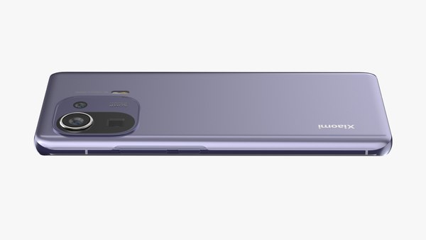 3D Xiaomi Mi 11 Pro Purple - TurboSquid 1716729