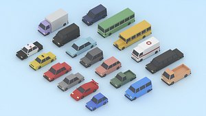 Cartoon City Cars Pack