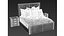 Michael Amini ROXBURY PARK Cal King Dual Panel Bed nightstand