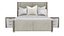 Michael Amini ROXBURY PARK Cal King Dual Panel Bed nightstand