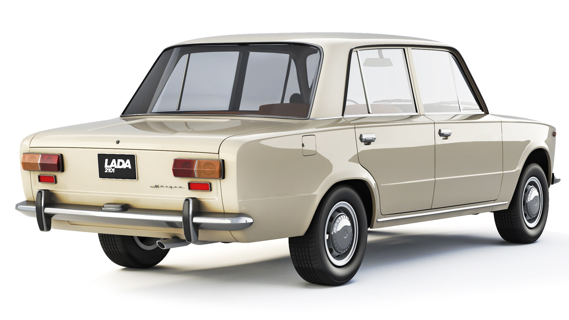3D VAZ Lada 2101 1970 model - TurboSquid 2094335