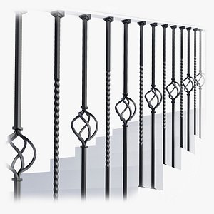 Forged balusters